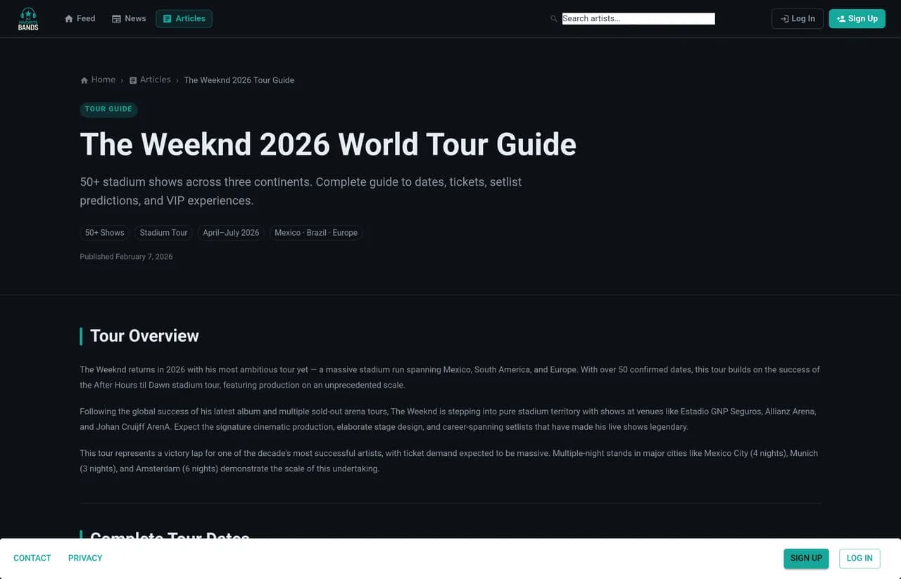 Tour guide